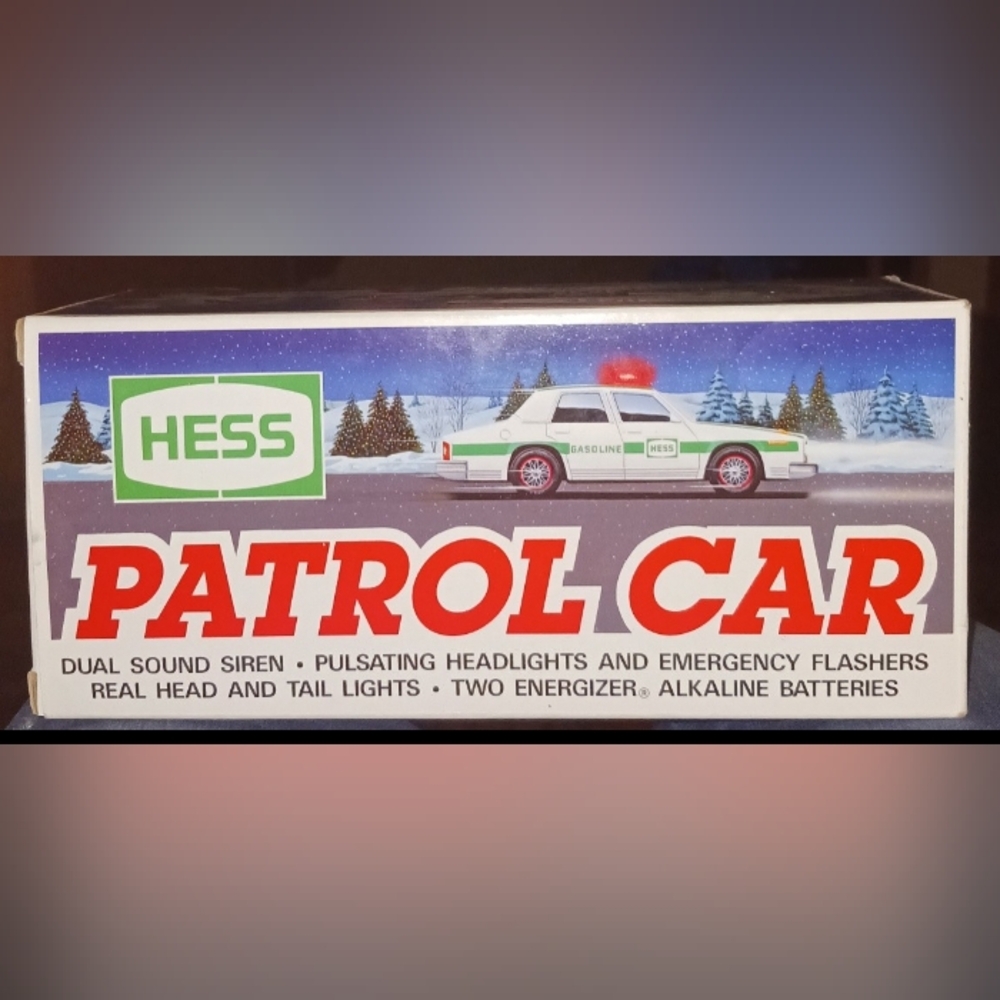 Vintage 1993 HESS Petroleum Patrol Car (near mint condition)